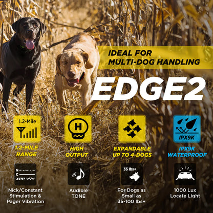 Dogtra Edge 2 Hunting Dog Training Collar - 1600M