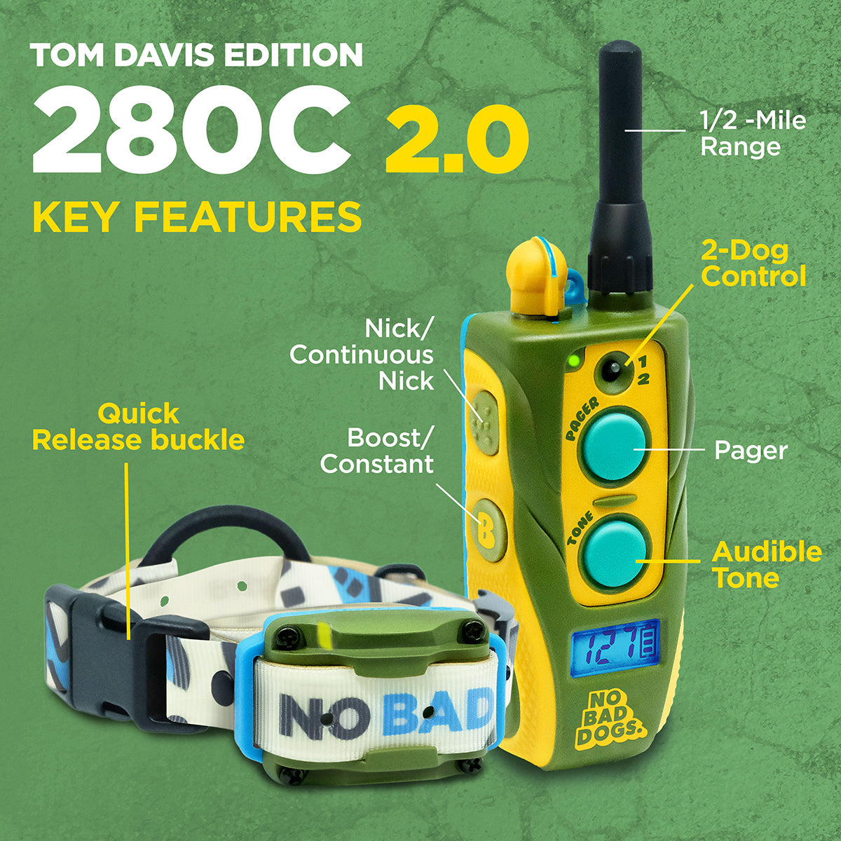 Dogtra 280c Dog Training Collar Tom Davis Edition 2